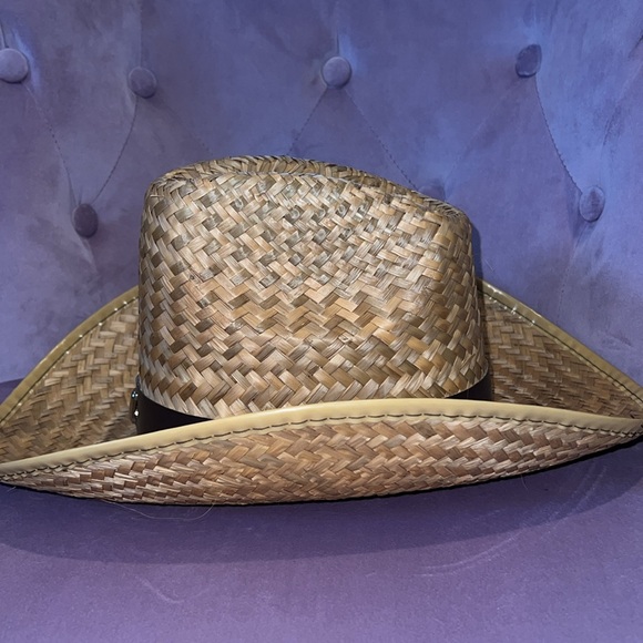 STRAW COWBOY HAT - Picture 3 of 5